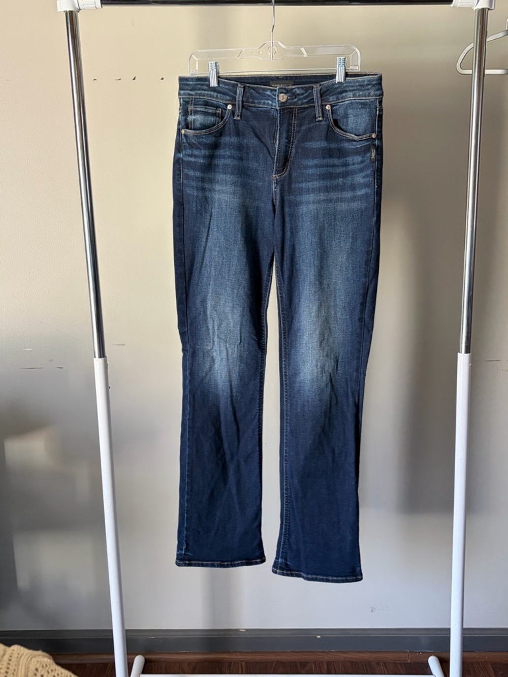 Silver Jeans Dark Blue Bootcut Women's Jeans